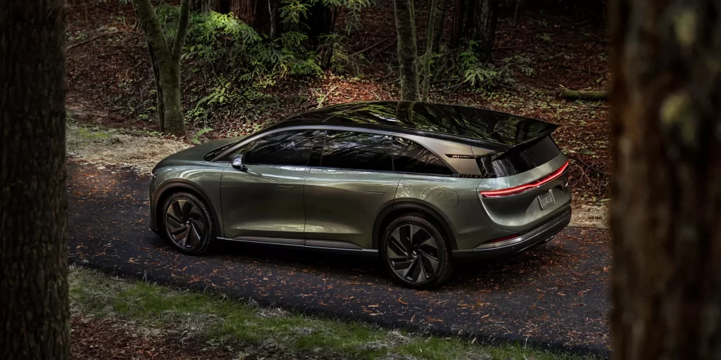 Lucid Gravity is set to be one of the leading new electric cars, delivering unparalleled range and luxury in the SUV segment.